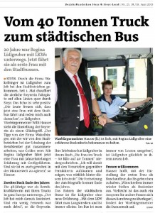 Vom 40 t Truck zum städtischen Bus